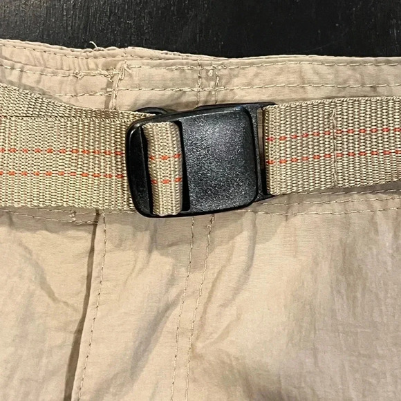 NWT Northwest Territory Packable Nylon Belted Khaki Cargo Shorts Mens 2XL - Picture 4 of 11